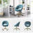 Doreen Velvet Modern Task Chair with Ergonomic Design-1004211595
