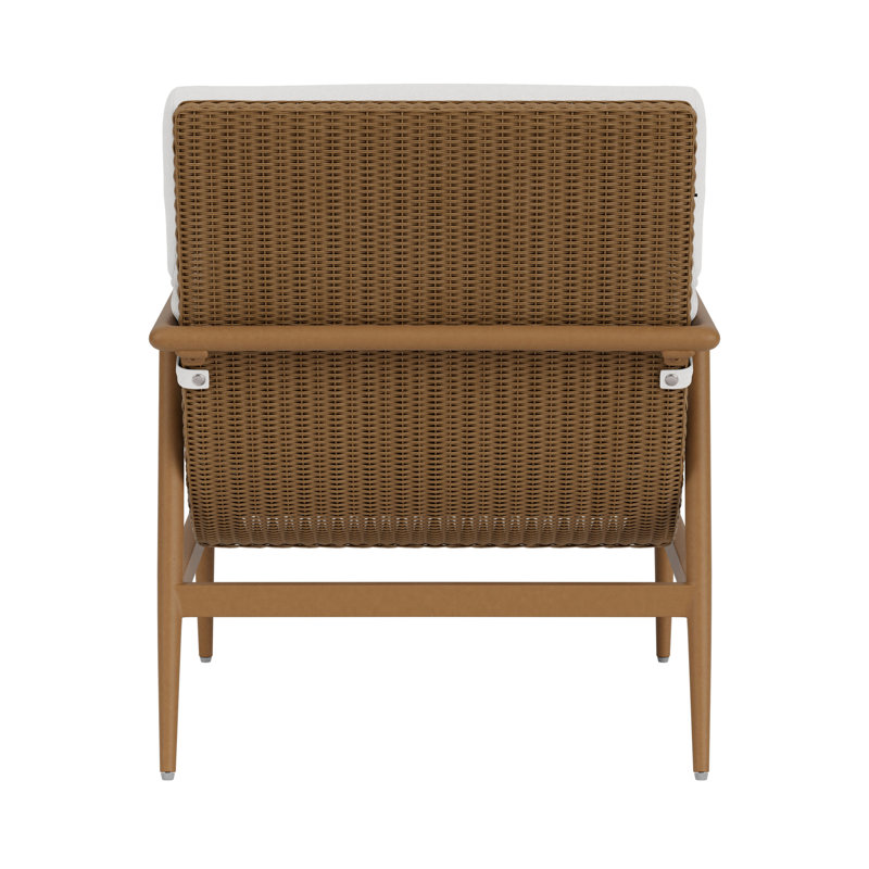 Outdoor Dining Armchair, Hickory