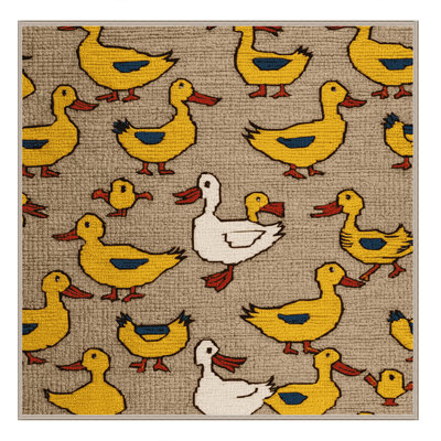  Tapis lavable Ducks Farm