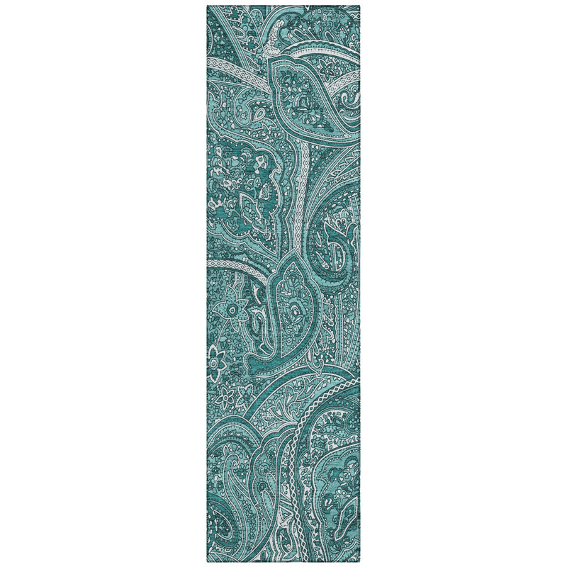 Itzamaray Paisley Rug, Runner 2'3" x 7'6"