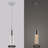 1 - Light Chrome Cylinder Pendant