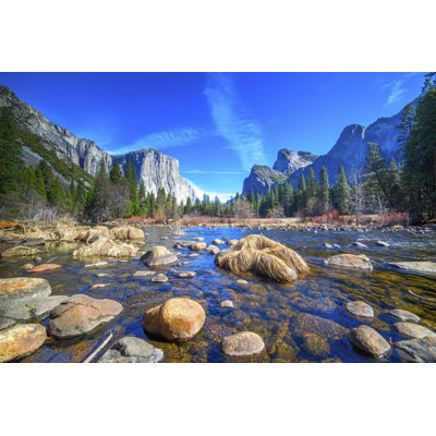 Yosemite National Park California by Spondylolithesis - No Frame Art Prints on Canvas