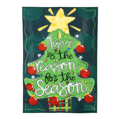 «Jesus Is The Raison Applique House»
