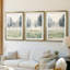 LANDSCAPES Series LXIV - Impression encadrée sur mesure de qualité supérieure - 3 pièces-338506972