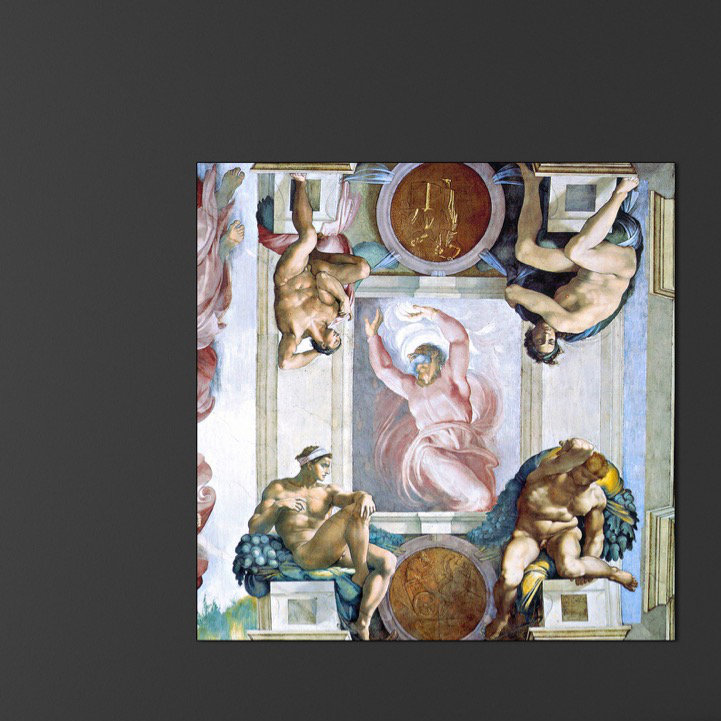 Michelangelo - Wrapped Canvas Print