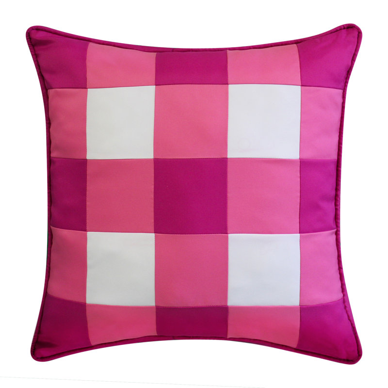 Coussin décoratif 20 po Edie @ Home, Rose