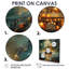Décoration murale verte et noire «Oil Offshore Drill»-340995619-340995631