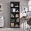 Modifier le nom sur le site Bibliothèque moderne Lexington à 4 niveaux, étagère haute autoportante avec étagères ouvertes pour salon et bureau à domicile-70055067-70945040-189467725