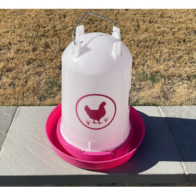 Chicken Waterer 3.7 Gallons - Fuchsia