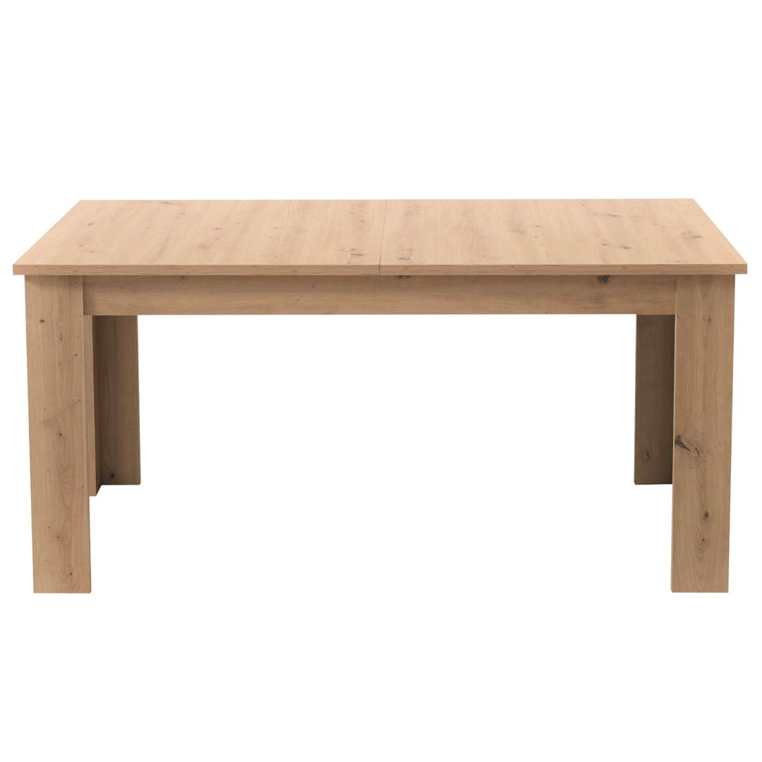 Ausziehbarer Esstisch Khaelyn 120 x 80 cm Esszimmertisch Holztisch Küchentisch