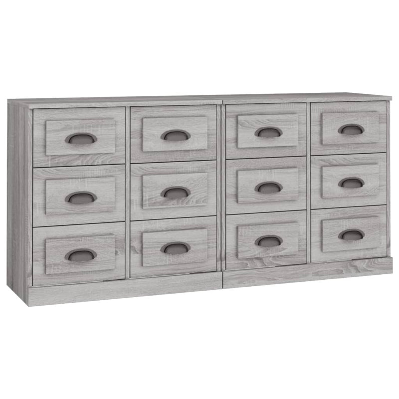 Bryker Display Cabinet, Grey Sonoma