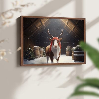 Art de Noël - CMXL III - Reproduction encadrée - Restickable