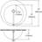 Asana Circular Drop-In Bathroom Sink with Overflow-9254795