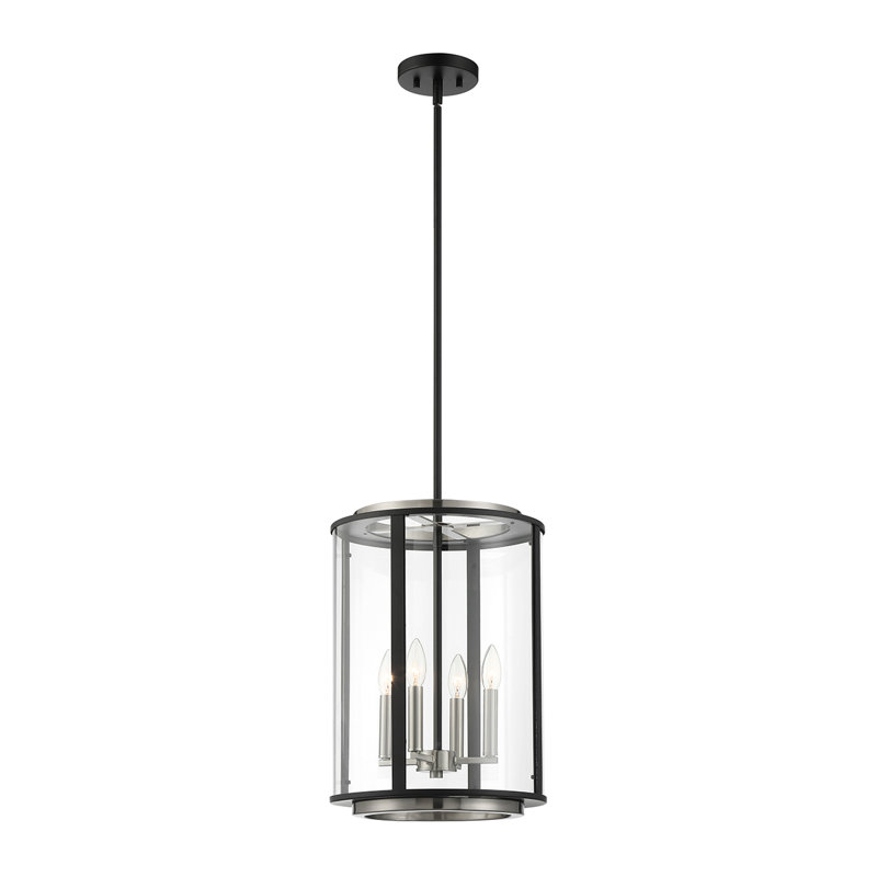 Tambouro 4 - Light Matte Black Unique/Statement Pendant