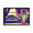 Toile avec cadre noir sélectionné