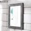 Miroir avec miroirs rustiques à cadre en bois pour mur Rectangle décoratif pour chambre à coucher, salle de bain, salon, entrée, ferme-1505588251