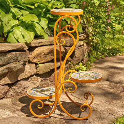 Los Angeles II Mosaic Plant Stand