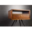 Flaxt 48cm W Solid Wood Bedside Table