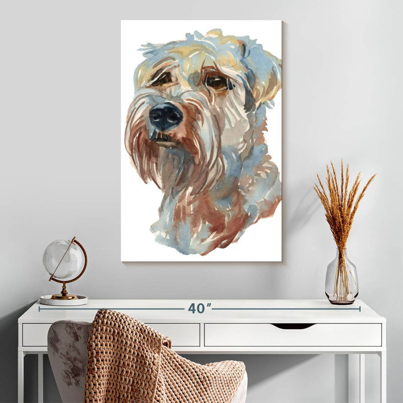 Brampt Wheaten Terrier, 30" H x 20" W