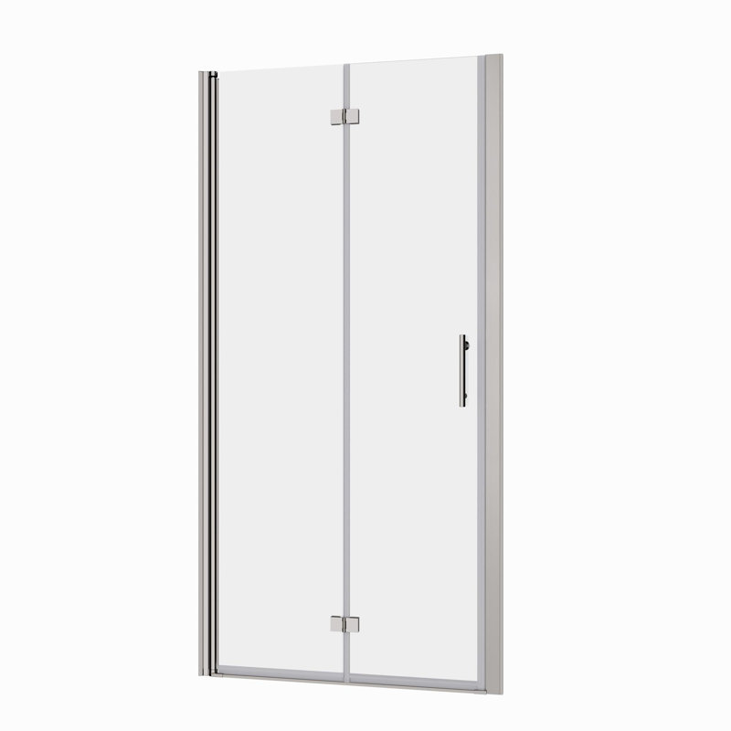 34"x72"Universal Pivot Shower Door, Chrome