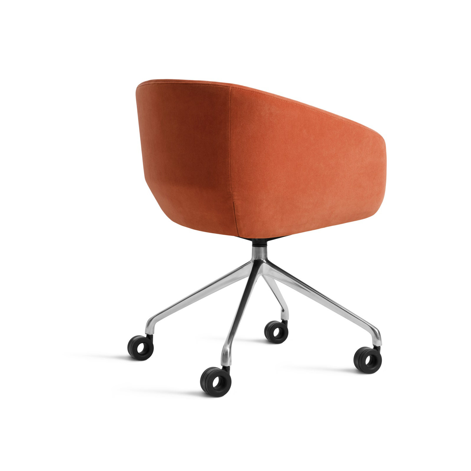 Host Task Chair Storm Velvet, Copper Velvet