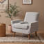 Chaise d'appoint rembourrée avec accoudoirs roulés-1060416596