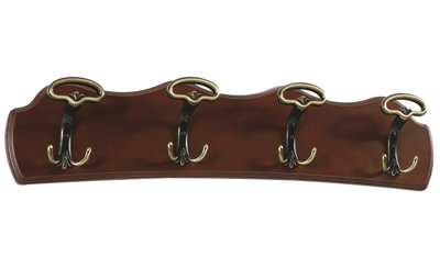 Valley Wall 4 - Hook Wall Mounted Coat Rack