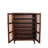 Shoe Cabinet With Shutter Doors, 6-Tier Entryway Shoe Cabinet With Adjustable Shelves, Wooden Modern Rack Organizer For Entryway, Hallway, Closet, Living Room, Walnut-1859995903