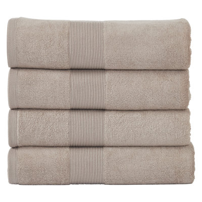Ensemble de serviettes de bain 100% coton 4 pièces Evteka