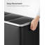 Steel Step On Multi-Compartment Rubbish & Recycling Bin - 54L