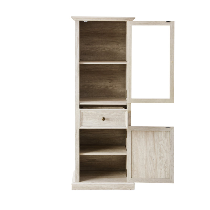 Tall Storage Cabinet, White