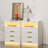 Eaden 3 Drawer Nightstand With Light-954609225