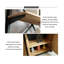 Minimalist Farmhouse Tall Bookcase with X-Brace Frame-940662555