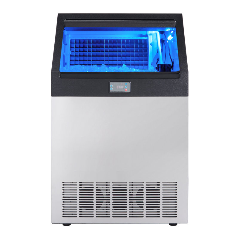 VEVOR 265 lb. Daily Production Cube Clear Ice Freestanding Ice Maker