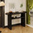 Elegant Minimalist Console Table With Rounded Edges And Sturdy Shelf Design For Entryway, Living Room-1609784221