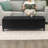 Katonia Linen Blend Upholstered Storage Bench-1620138570