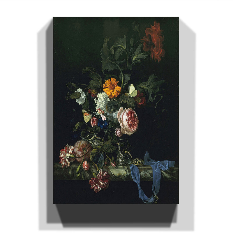 Willem Van Aelst - Wrapped Canvas Painting, 100cm H x 70cm W