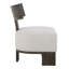 Fauteuil d'appoint en noyer foncé Izick