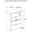 Commode 4 tiroirs Sophia-326103196