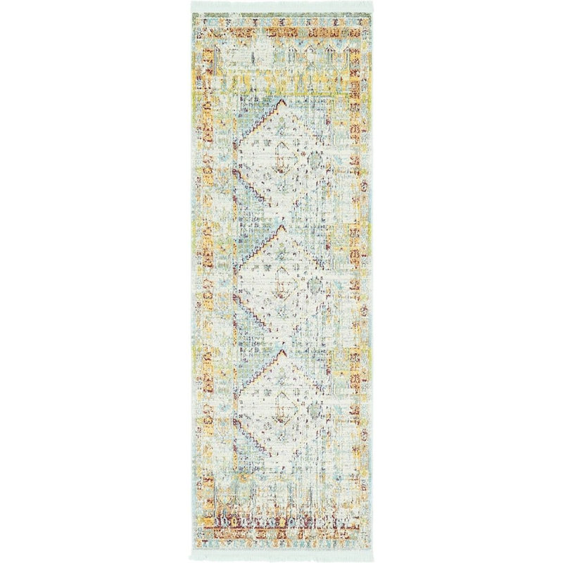 Oriental Indoor Rug, Runner 2'2" x 6'