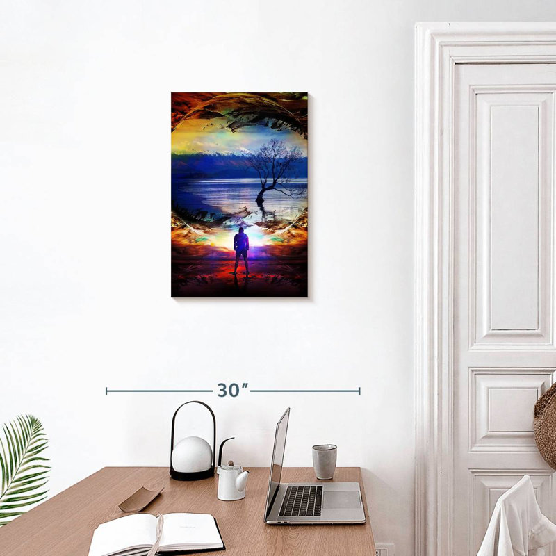 Kelan Edge Of Time, 24" H x 16" W