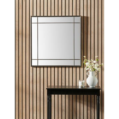Iron Square Mirror