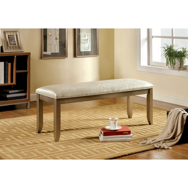 Polyester Upholstered Bench