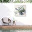 Toile d'extérieur Audun Danhui Nai «Garden Blooms II Blue Crop»-87945128