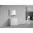 Ebling 35.7'' Single Bathroom Vanity with Acrylic Top-1681910818