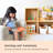 Montessori Toy Storage Cabinet For Toddlers, 2-Tier Kids Bookcase Suitable For Classroom, Kindergarten, Kids Room, Playroom And Daycare Center