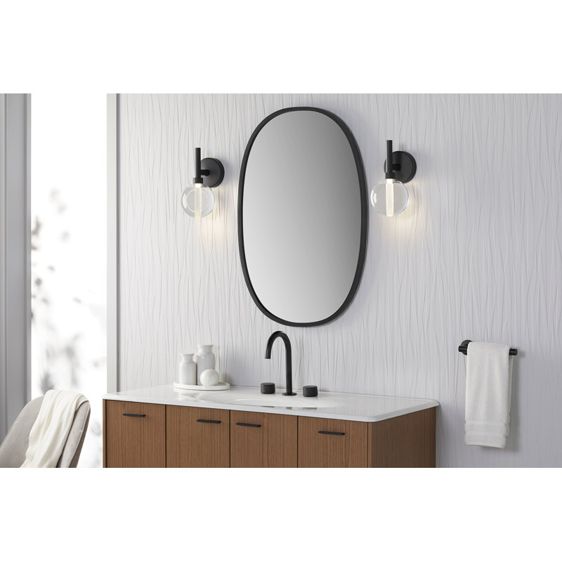 Components LED Lacemaker Sconce, Matte Black
