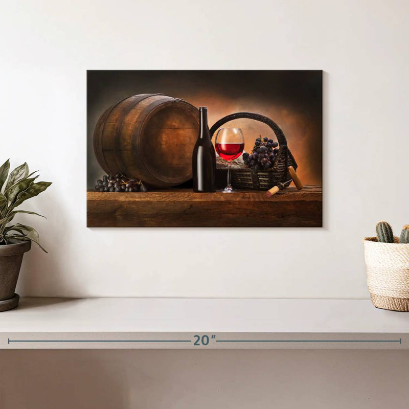 Yarlin Fancy Red Wine Tasting, 8" H x 12" W
