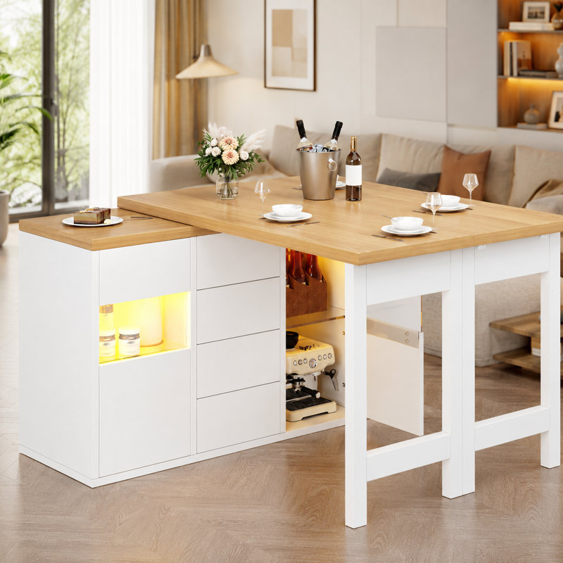 197 cm Mini Bar Cabinet