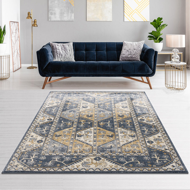 Tapis à bordure carrelée